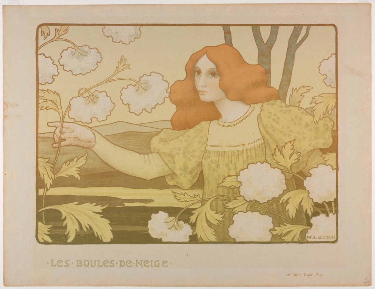 Palle di neve, c.1900 da Paul Berthon