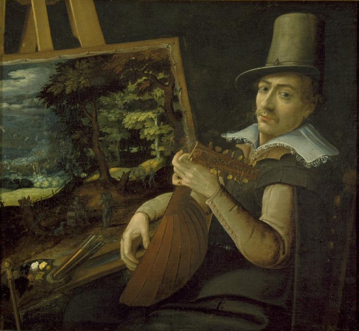 Autoritratto da Paul Bril