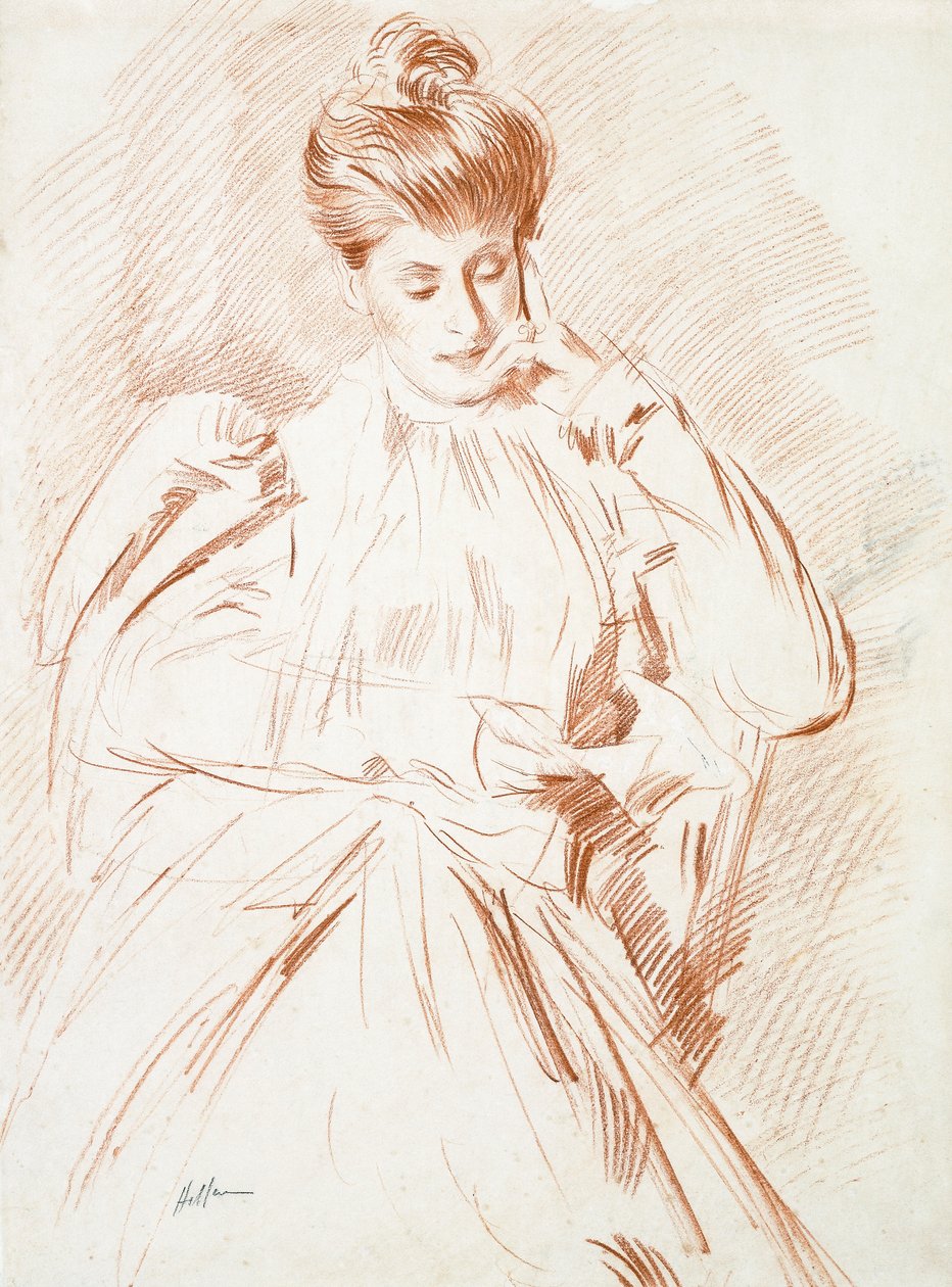Ritratto di Madame Helleu, lettura da Paul Cesar Helleu