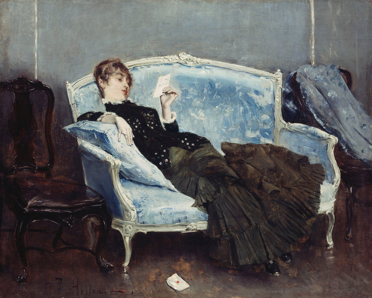 La lettera da Paul Cesar Helleu