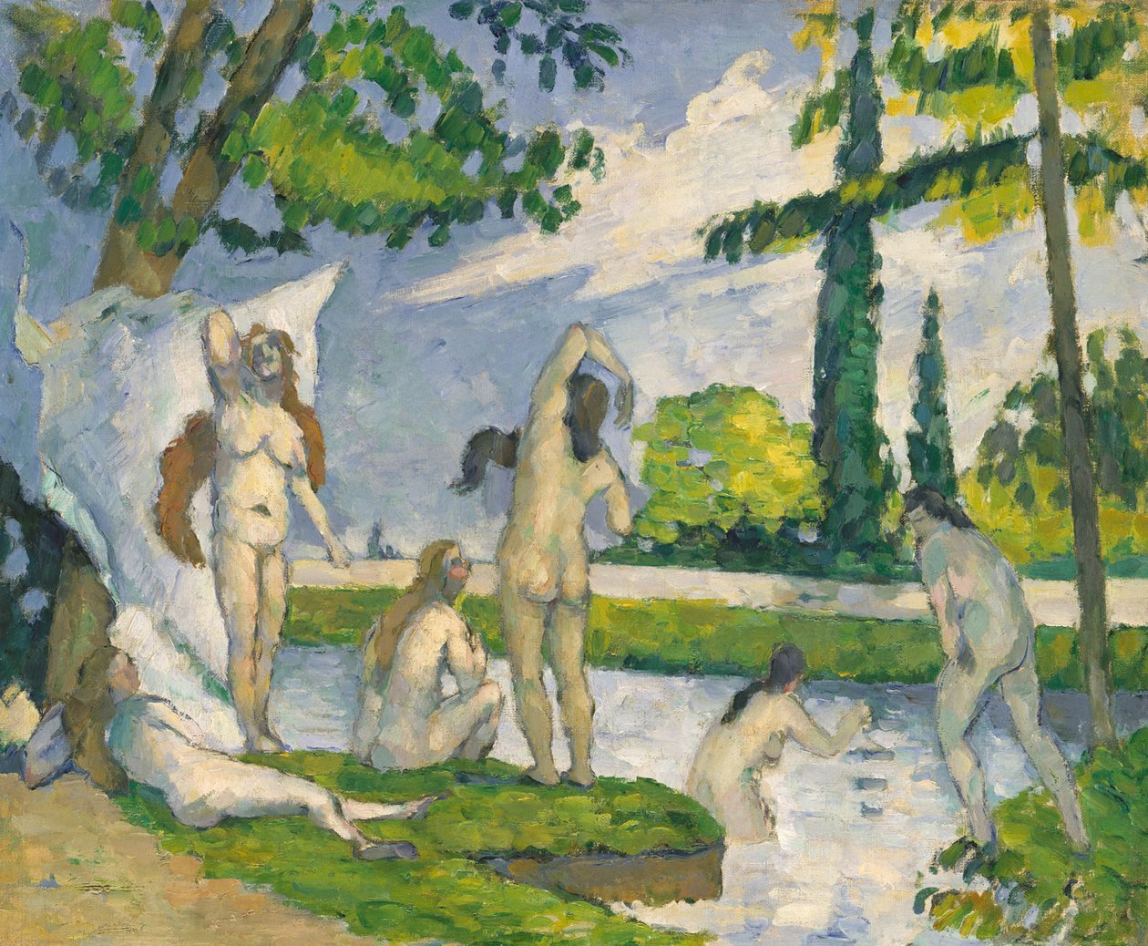 Bagnanti da Paul Cézanne