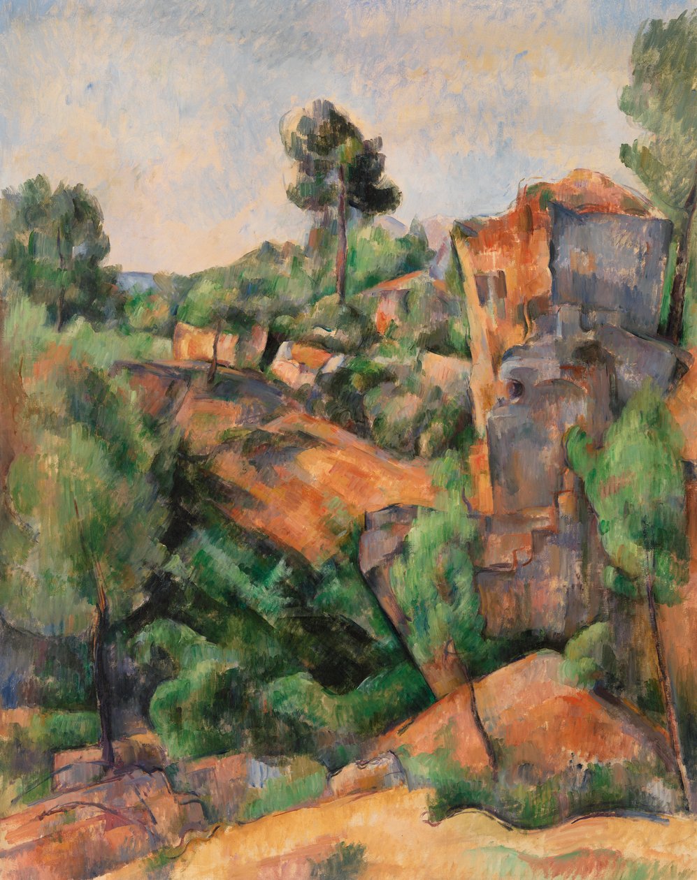 Cava di Bibemus da Paul Cézanne