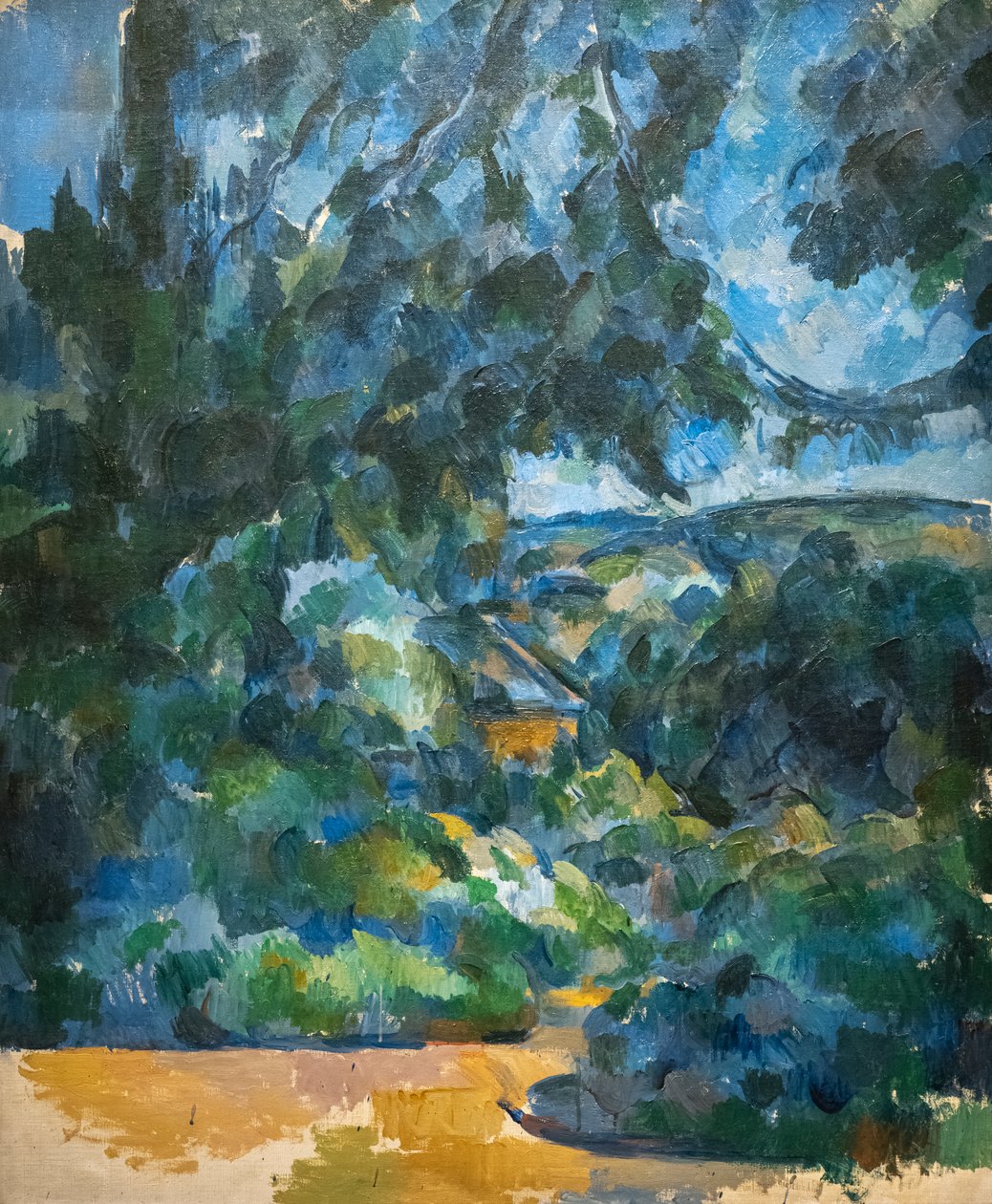 Paesaggio blu da Paul Cézanne