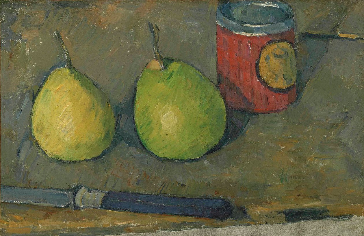 Pere e coltello da Paul Cézanne