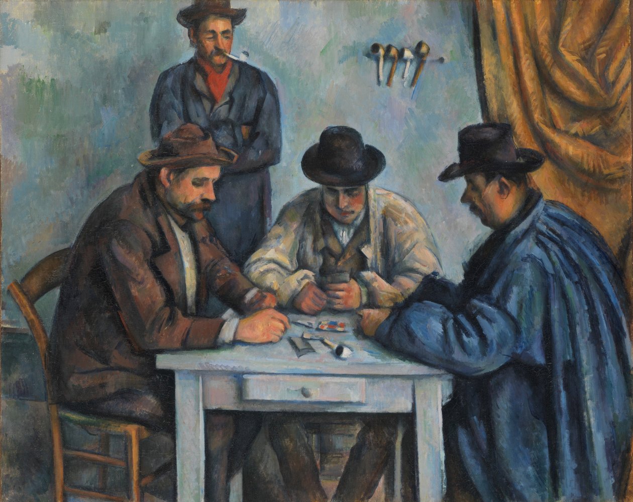 I giocatori di carte da Paul Cézanne
