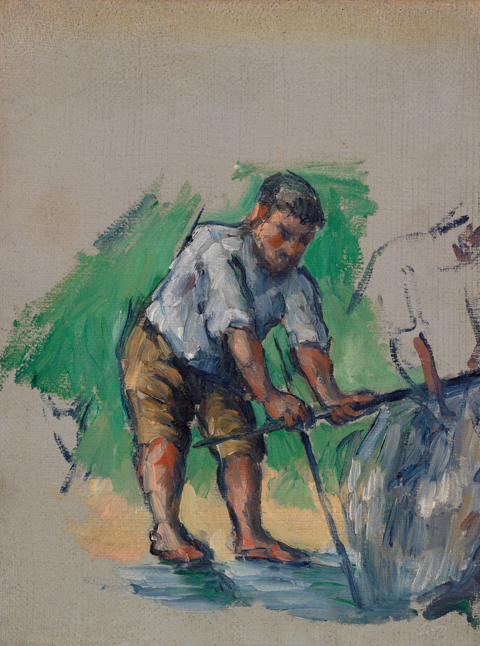 Il trivellatore di pozzi da Paul Cézanne