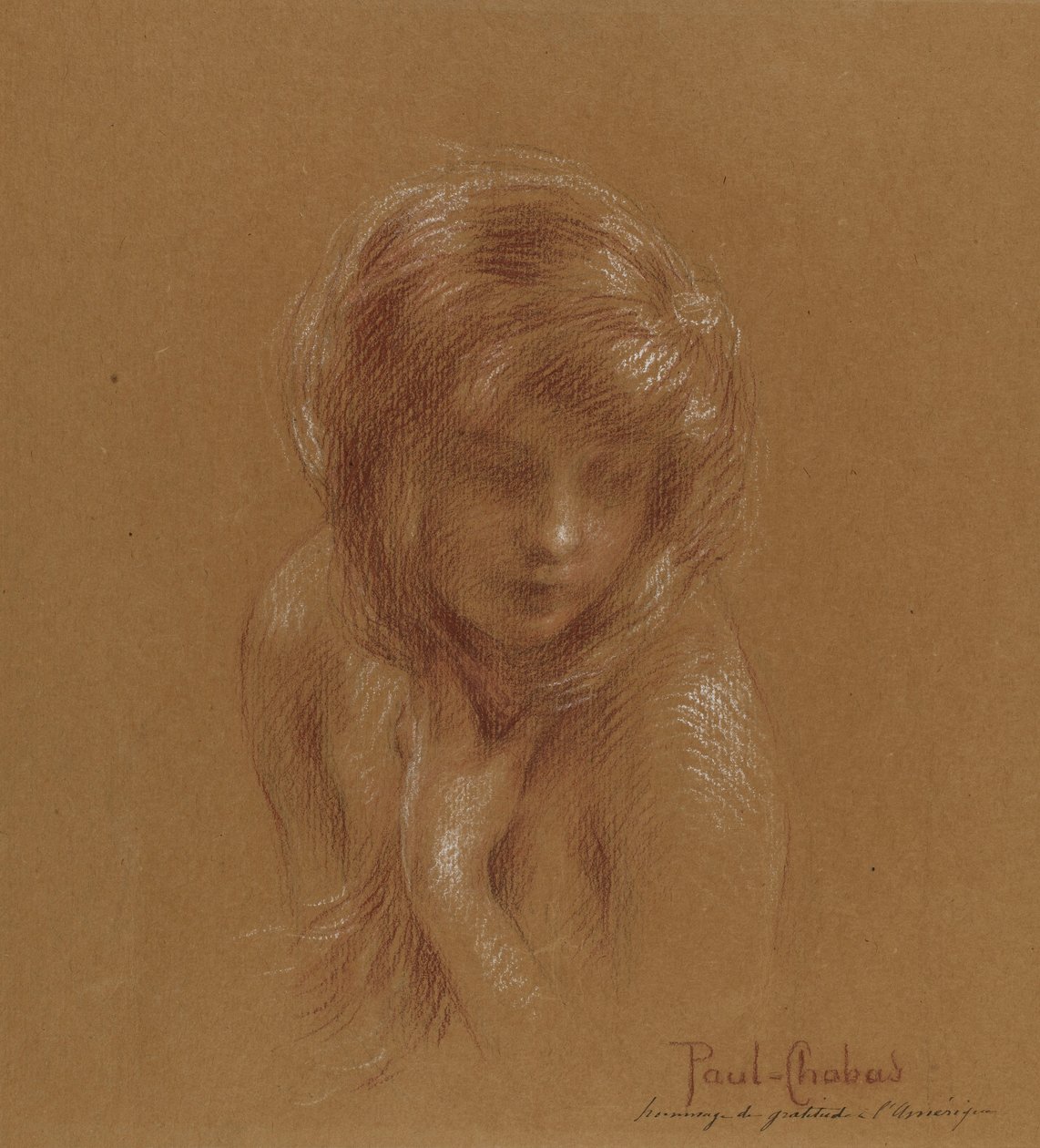 Giovane ragazza da Paul Chabas