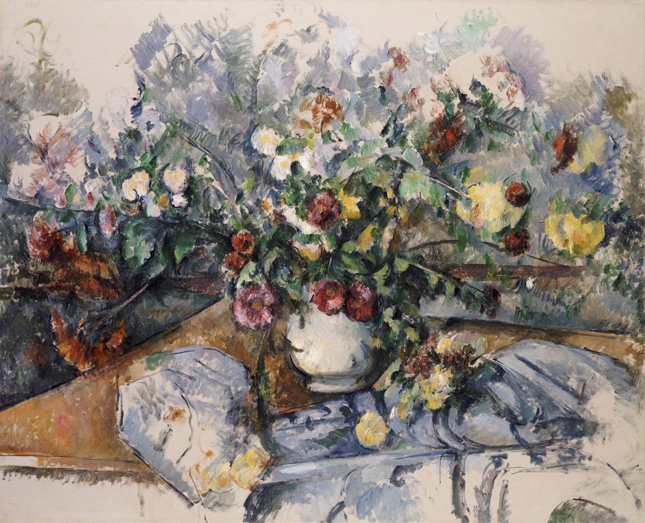 Un grande bouquet di fiori, c.1892-95 da Paul Cézanne