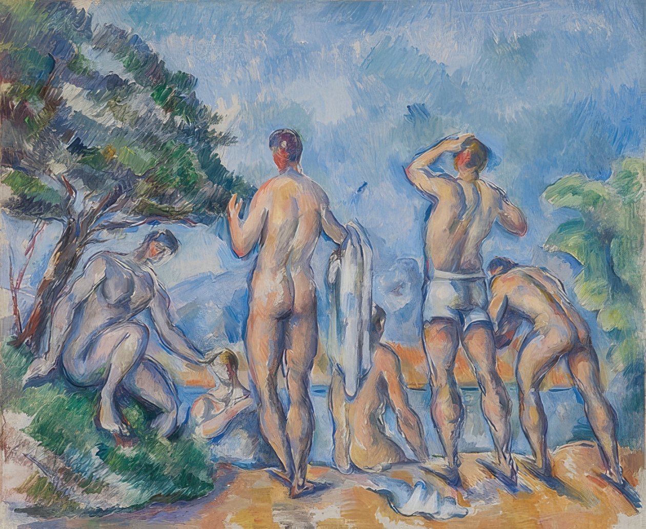 Bagnanti da Paul Cézanne