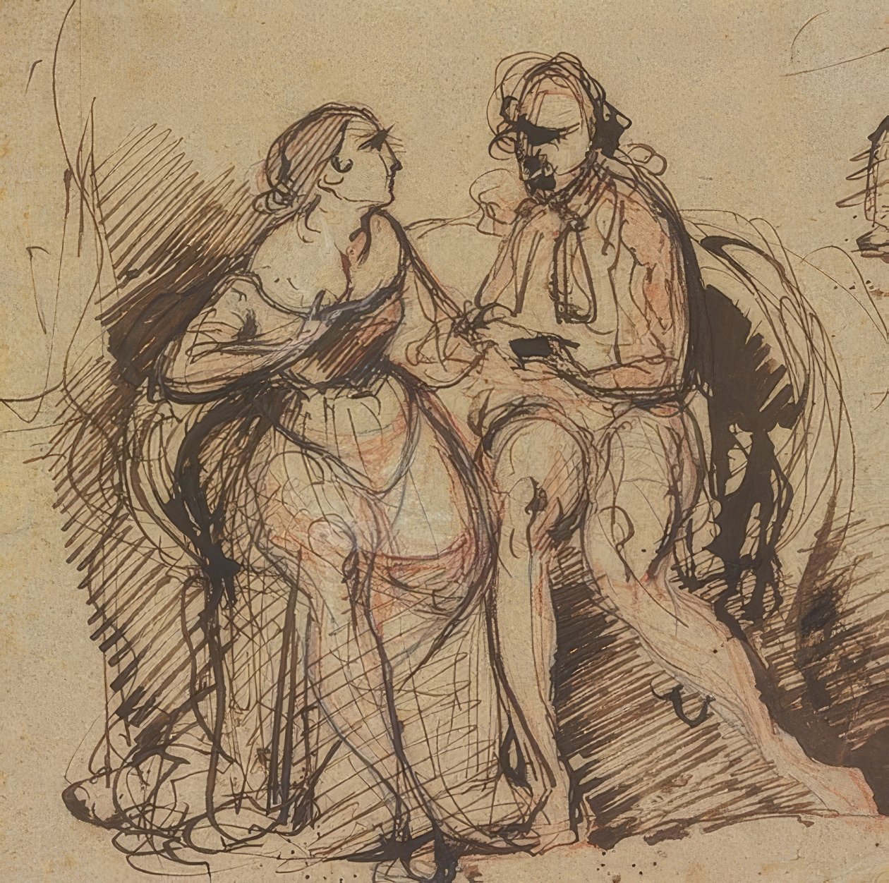 Pausa da ballo da Paul Cézanne