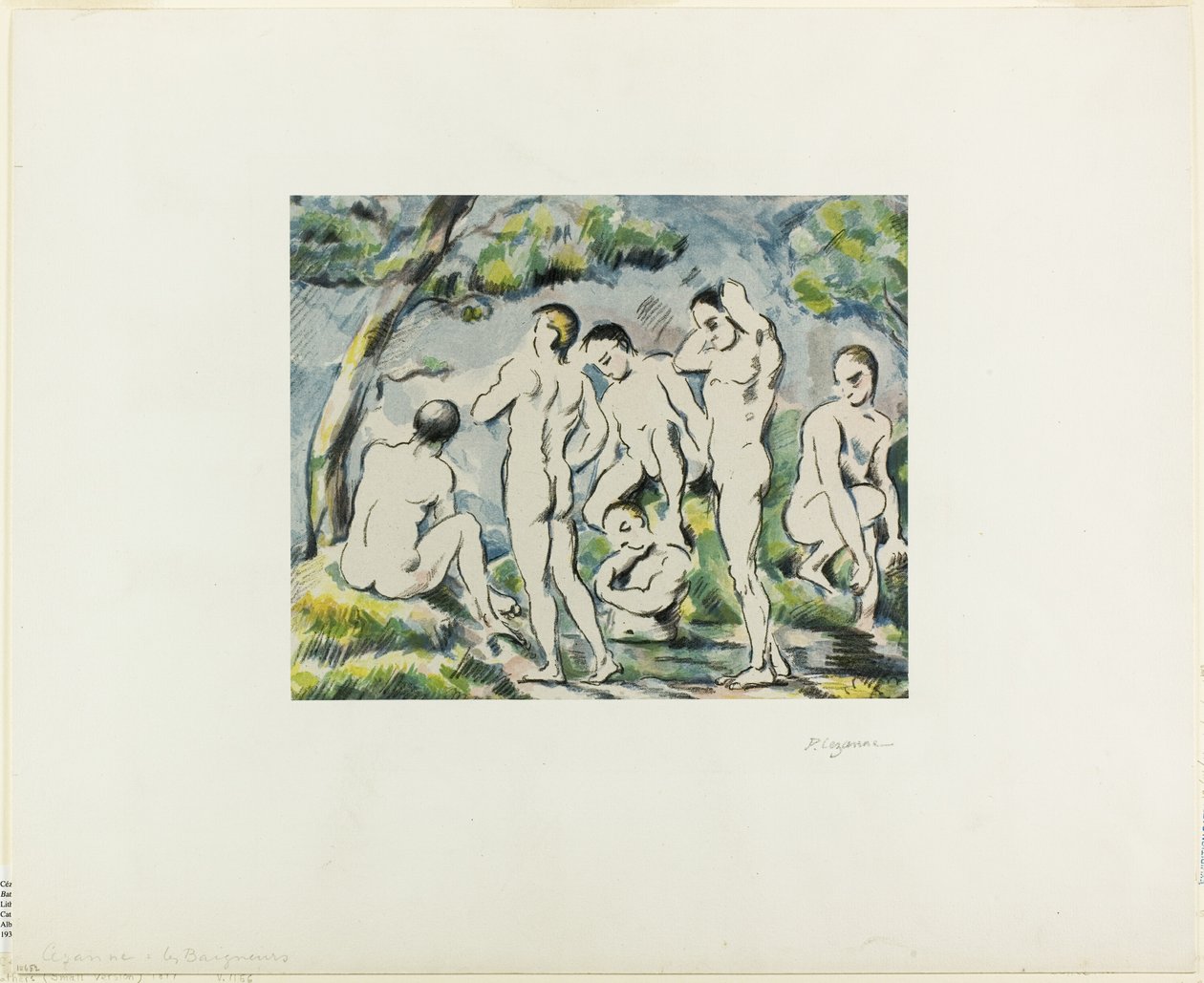 Bagnanti da Paul Cézanne