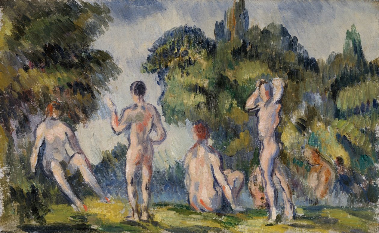 Bagnanti da Paul Cézanne