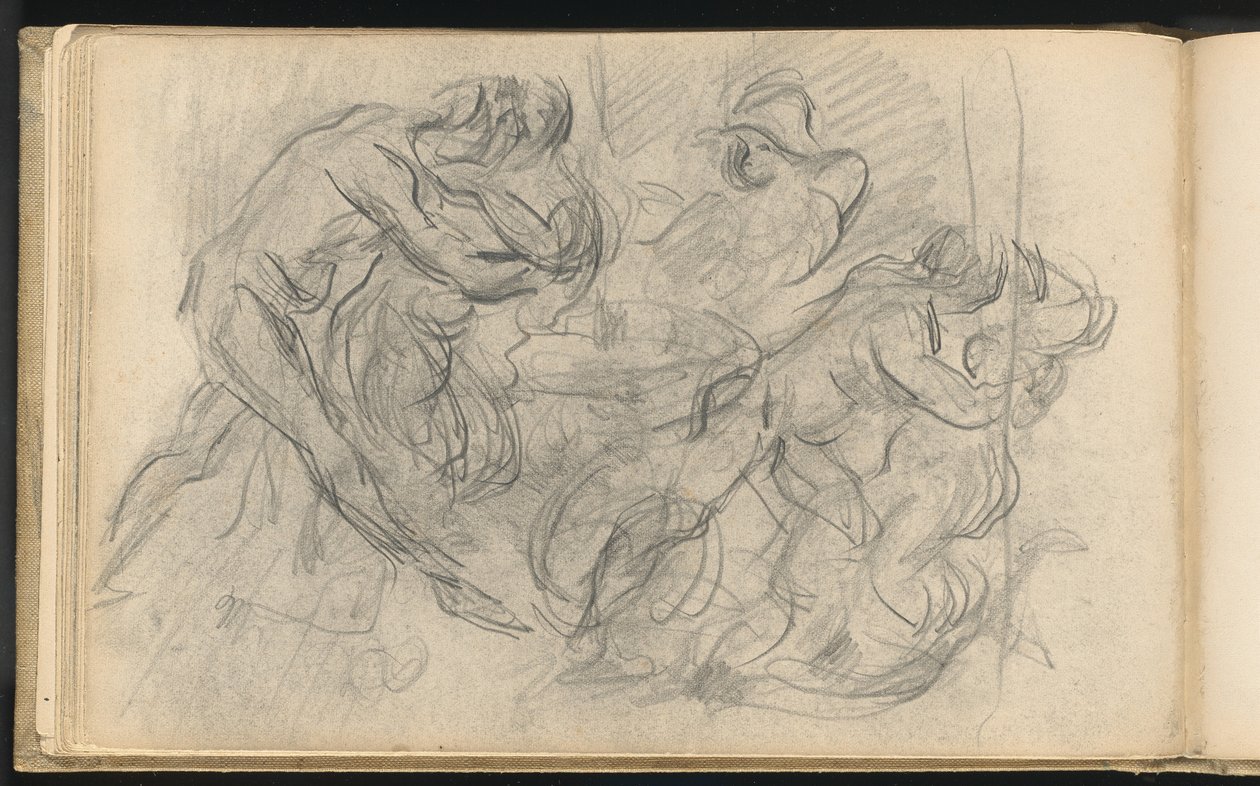 Scena di carnevale, 1885-1888 da Paul Cézanne