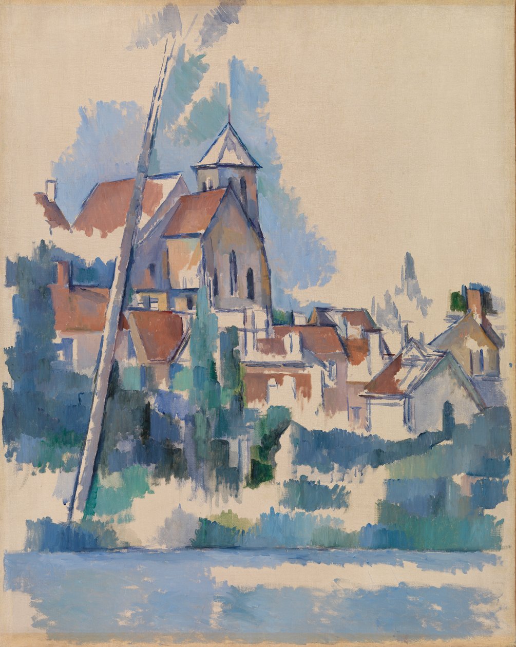 Chiesa a Montigny-sur-Loing da Paul Cézanne