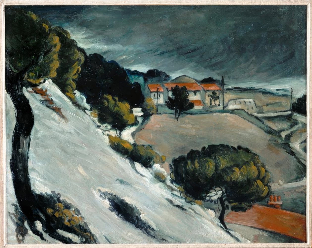 Cézanne, Scioglimento della neve a L
