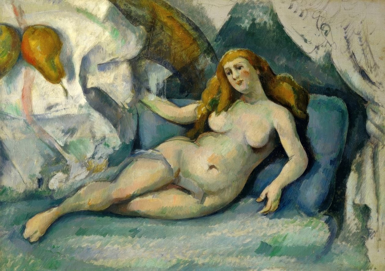 Donna nuda (Leda II?) da Paul Cézanne