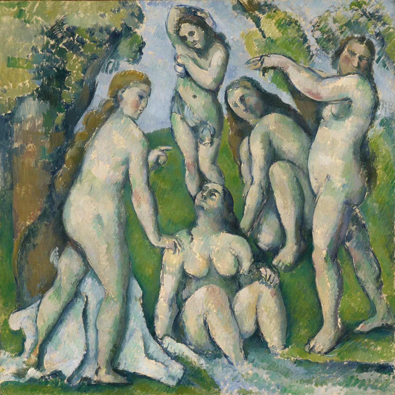 Cinque Bagnanti da Paul Cézanne