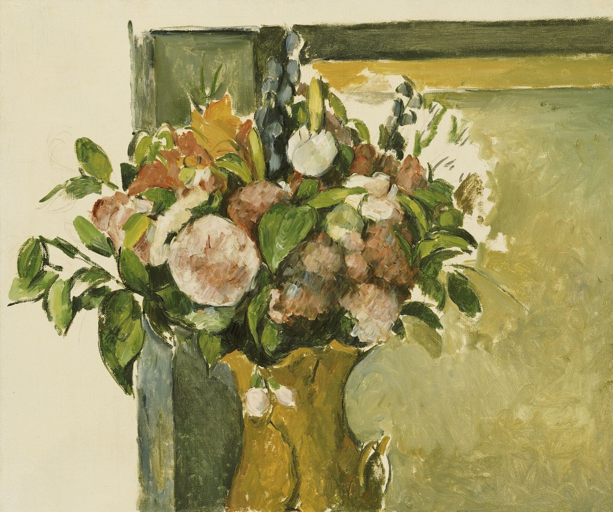 Fiori in un vaso da Paul Cézanne