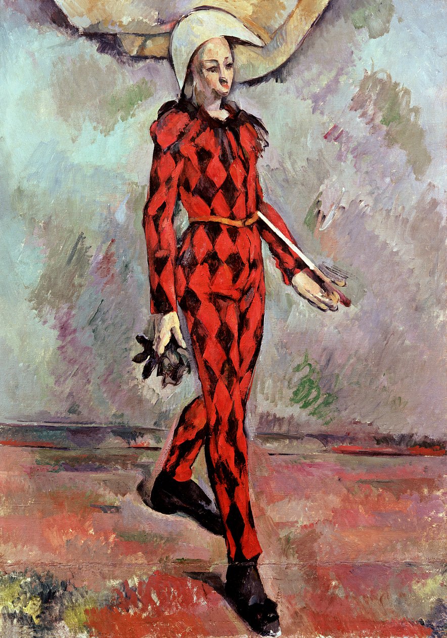 Arlecchino da Paul Cézanne
