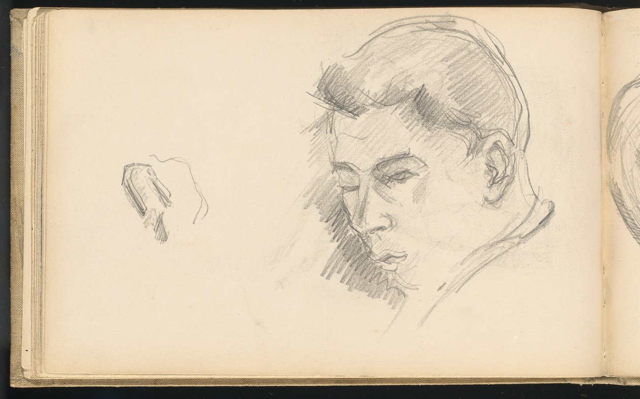 Testa di un Ragazzo da Paul Cézanne