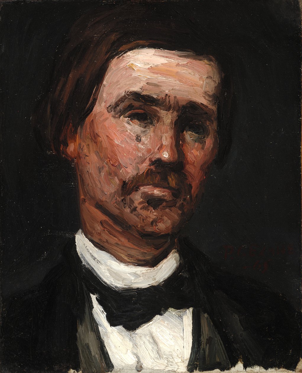 Testa di un uomo da Paul Cézanne