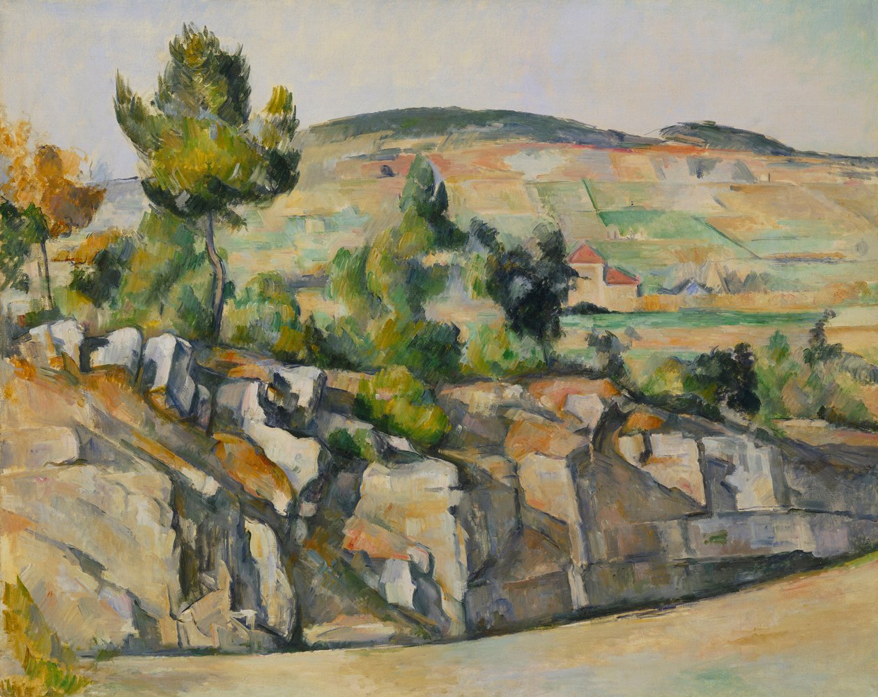 Collina in Provenza, c.1886-90 da Paul Cézanne