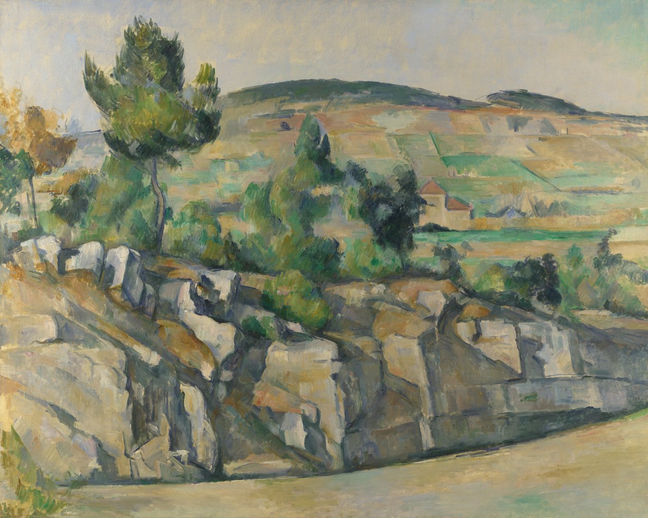Collina in Provenza, c. 1890 da Paul Cézanne