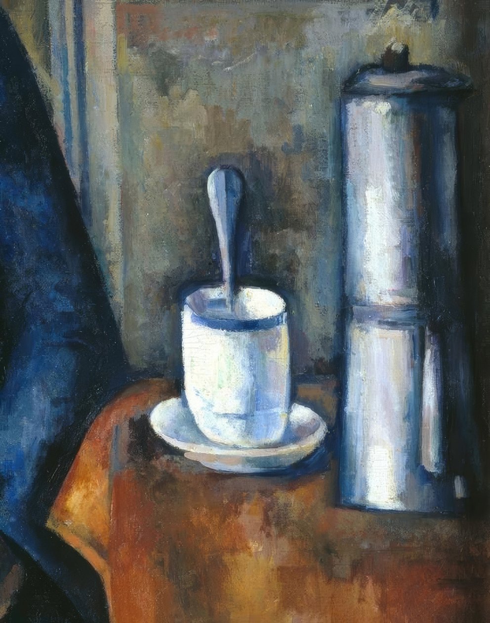 La donna con la caffettiera da Paul Cézanne