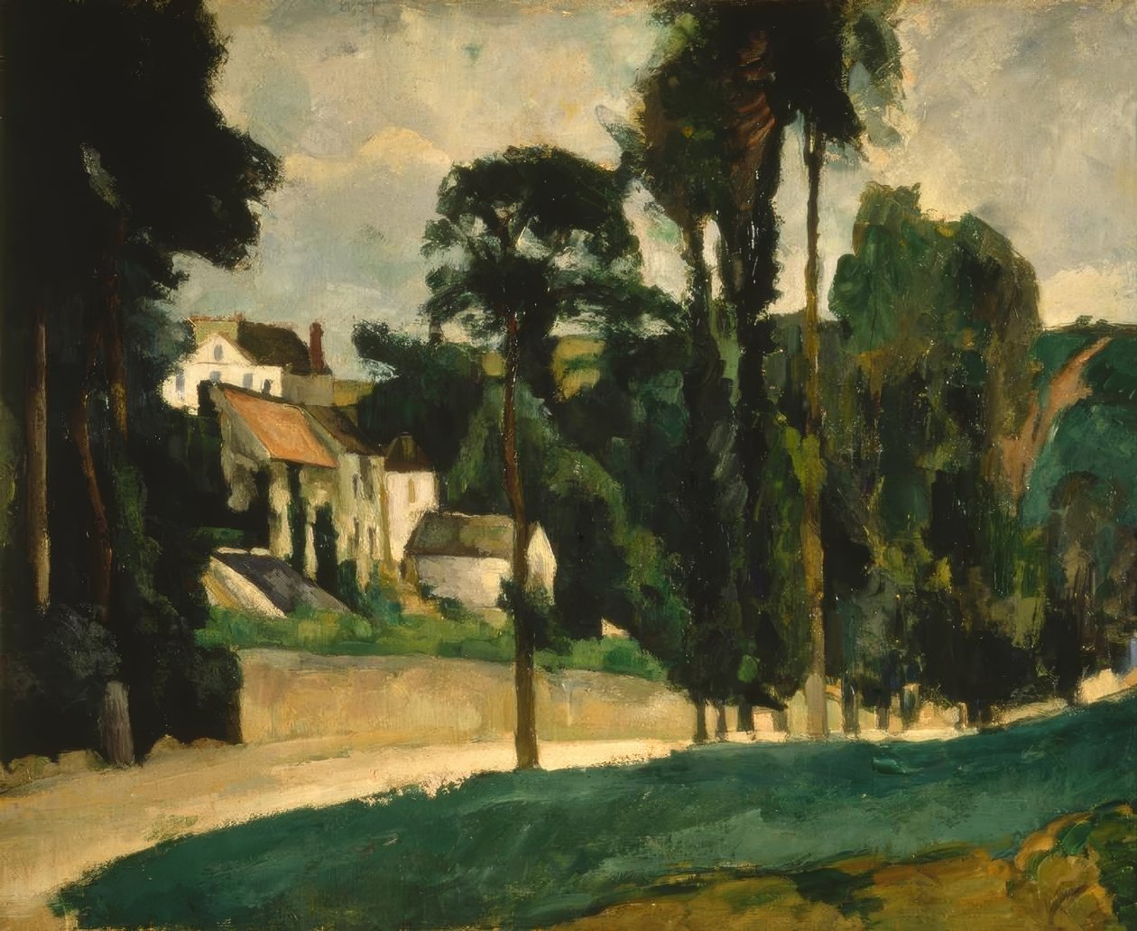 Le Clos des Mathurins a Pontoise da Paul Cézanne