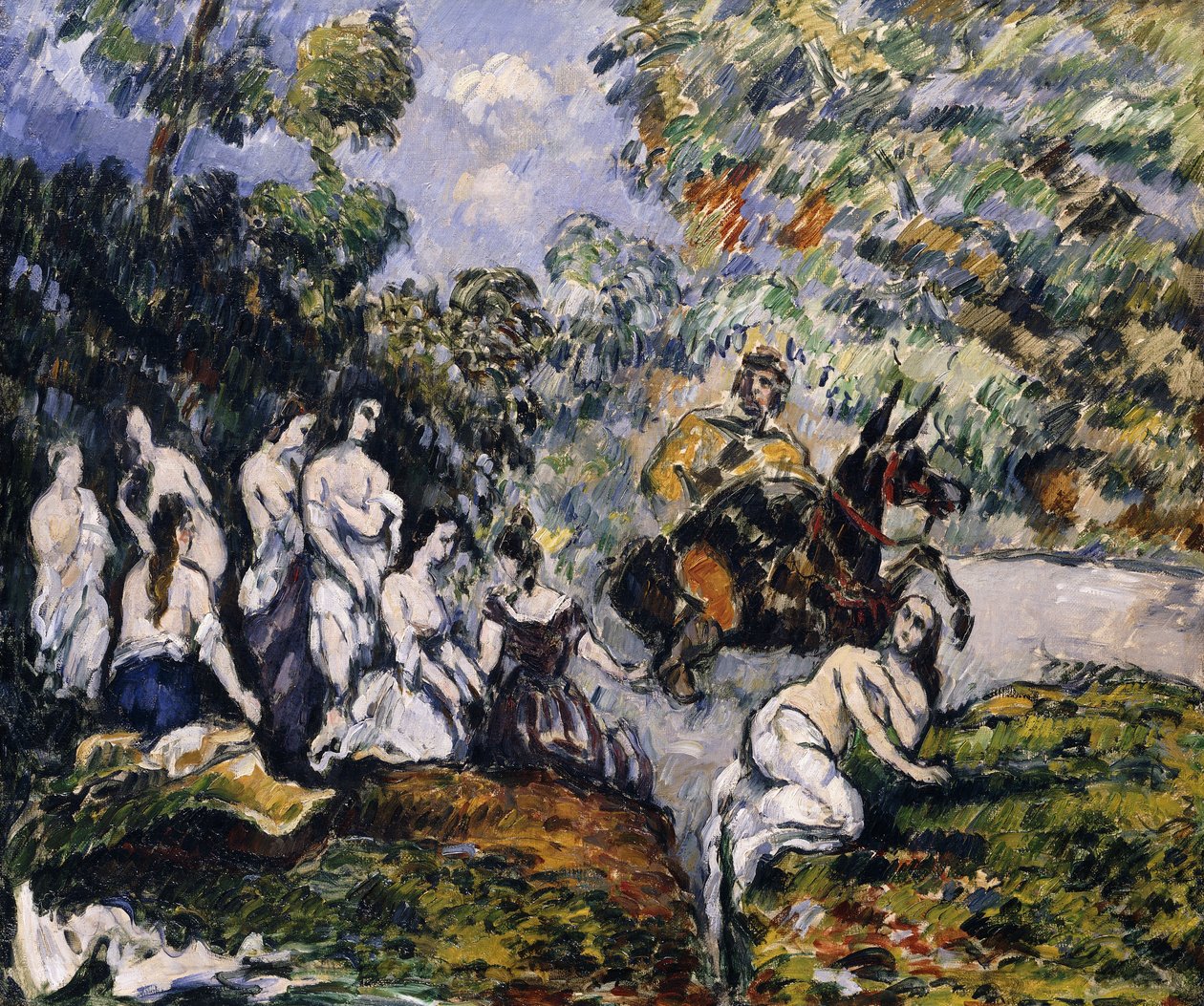 Scena leggendaria, c.1878 da Paul Cézanne