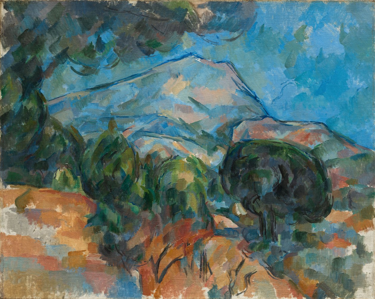 Monte Sainte-Victoire da Paul Cézanne