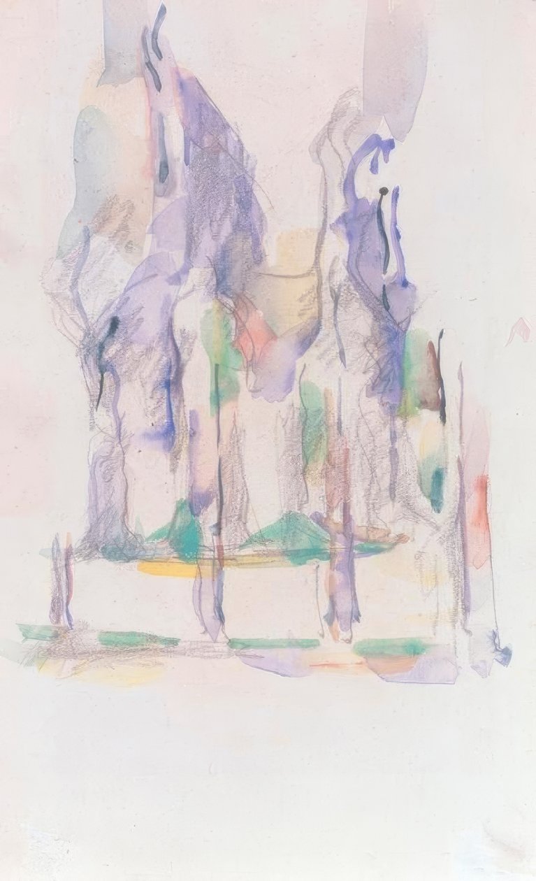 P. Cézanne, Gruppo di alberi da Paul Cézanne