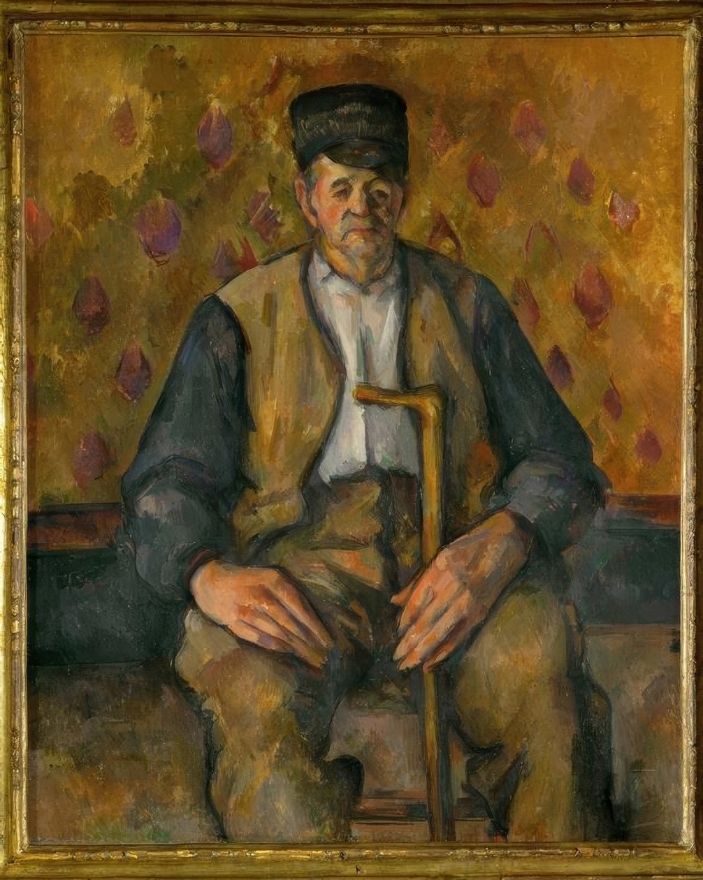 Contadino seduto da Paul Cézanne