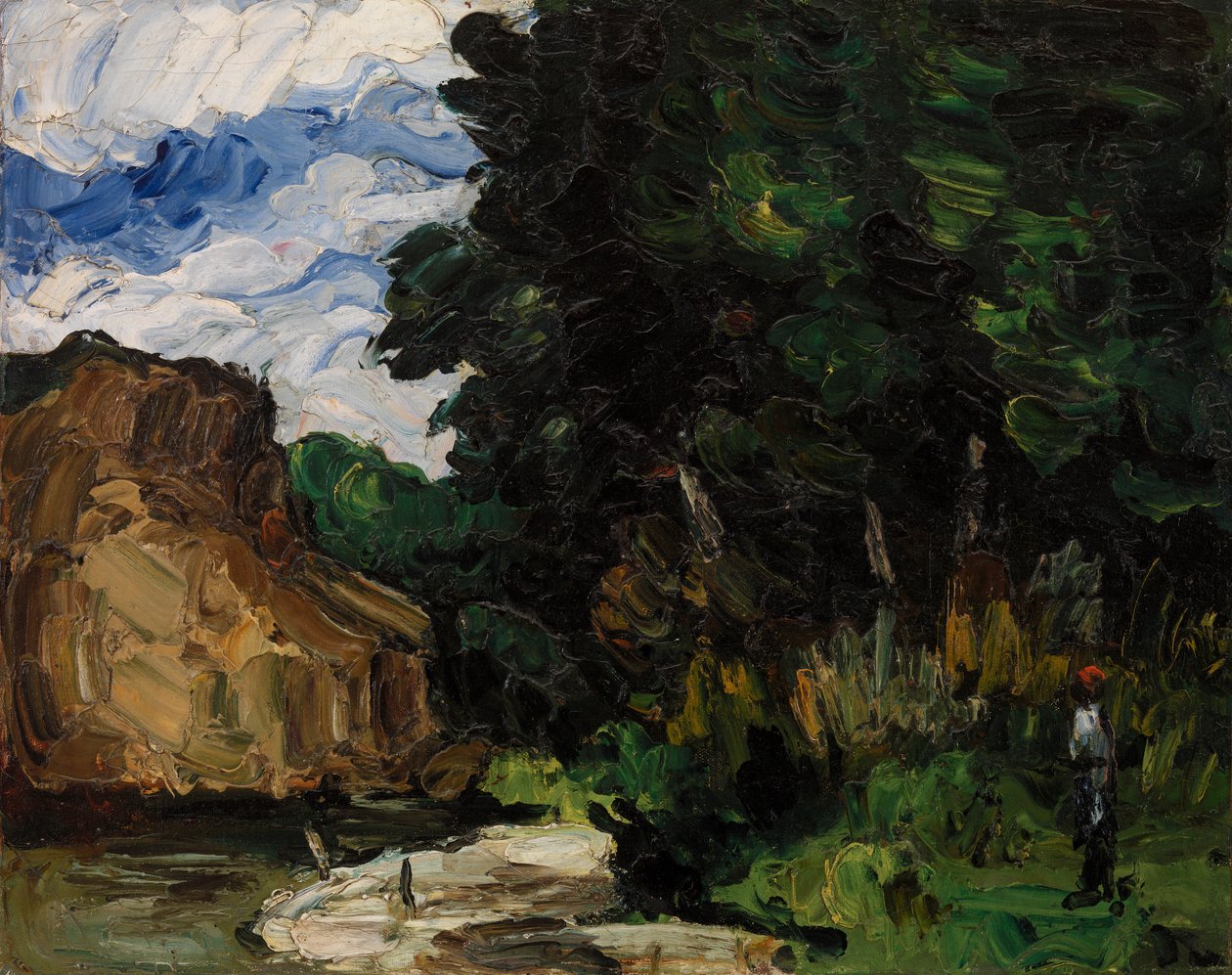 Ansa del fiume da Paul Cézanne