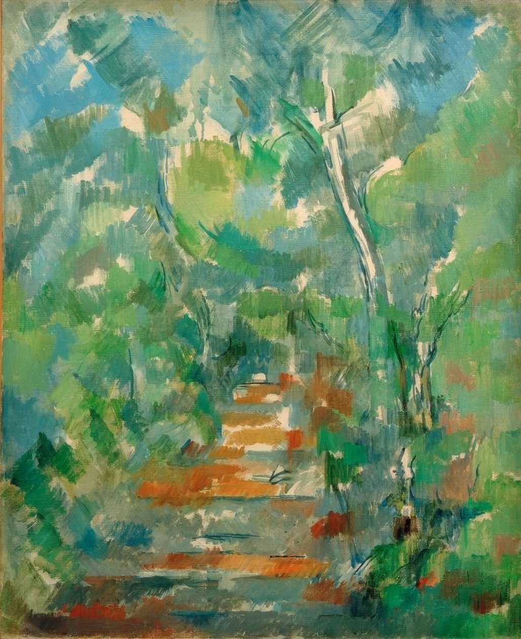 Bosco provenzale da Paul Cézanne