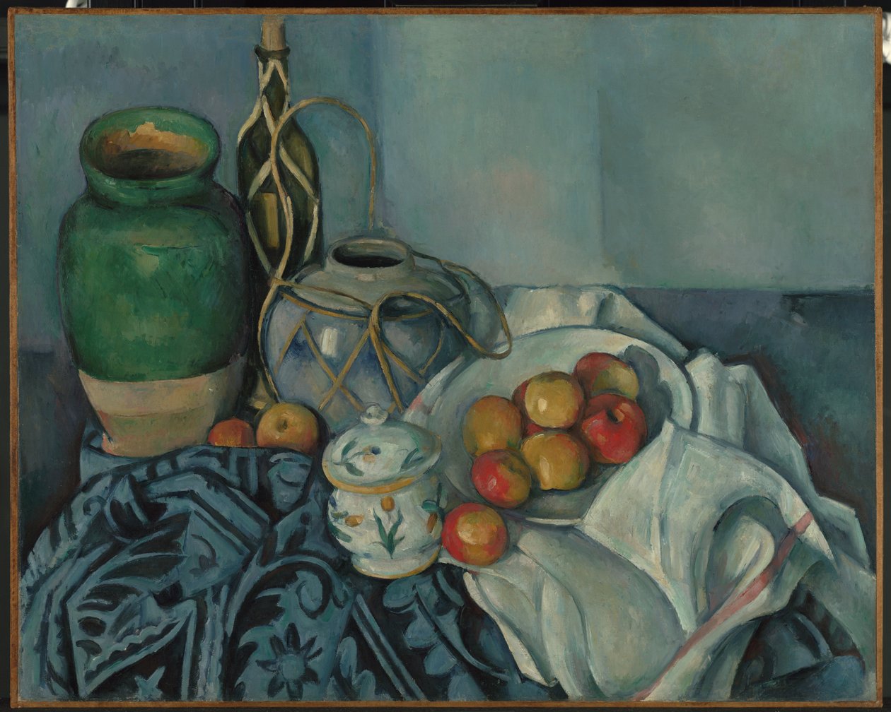 Natura morta con mele da Paul Cézanne