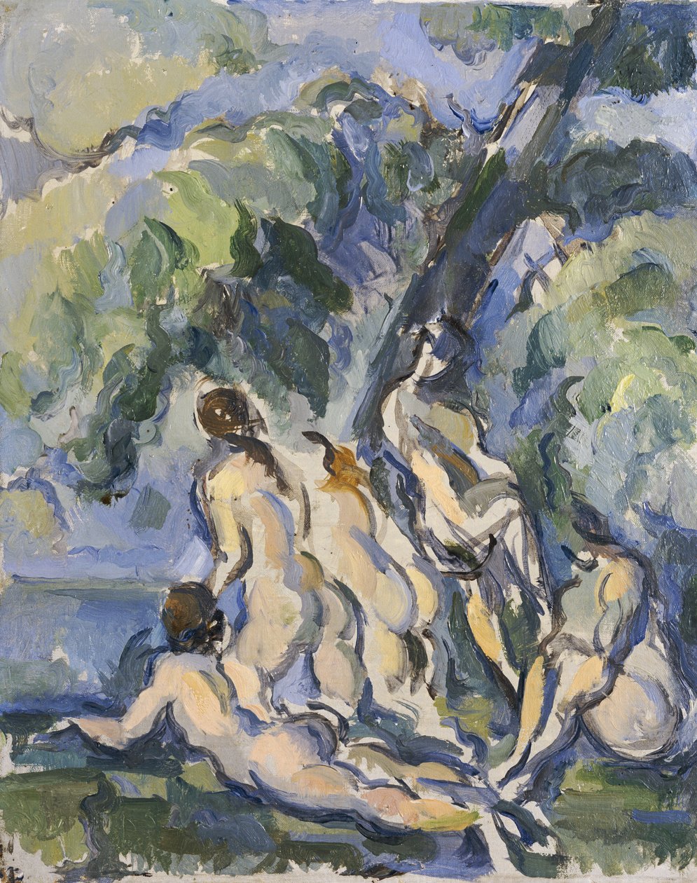 Studio per Les Grandes Baigneuses, c.1902-06 da Paul Cézanne