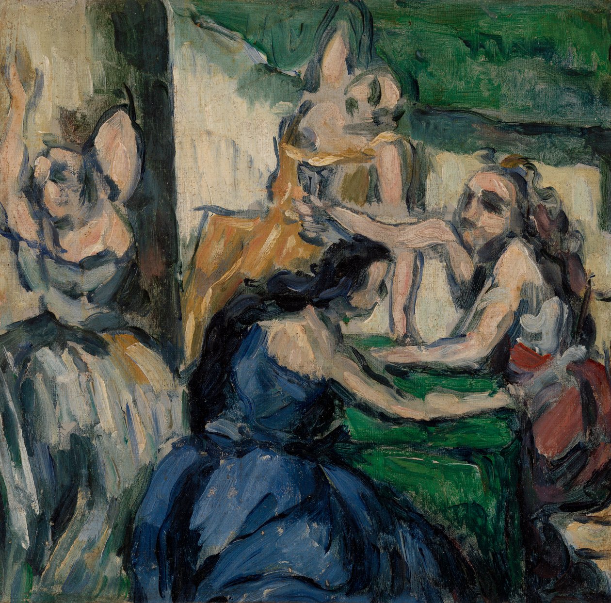 Le cortigiane da Paul Cézanne