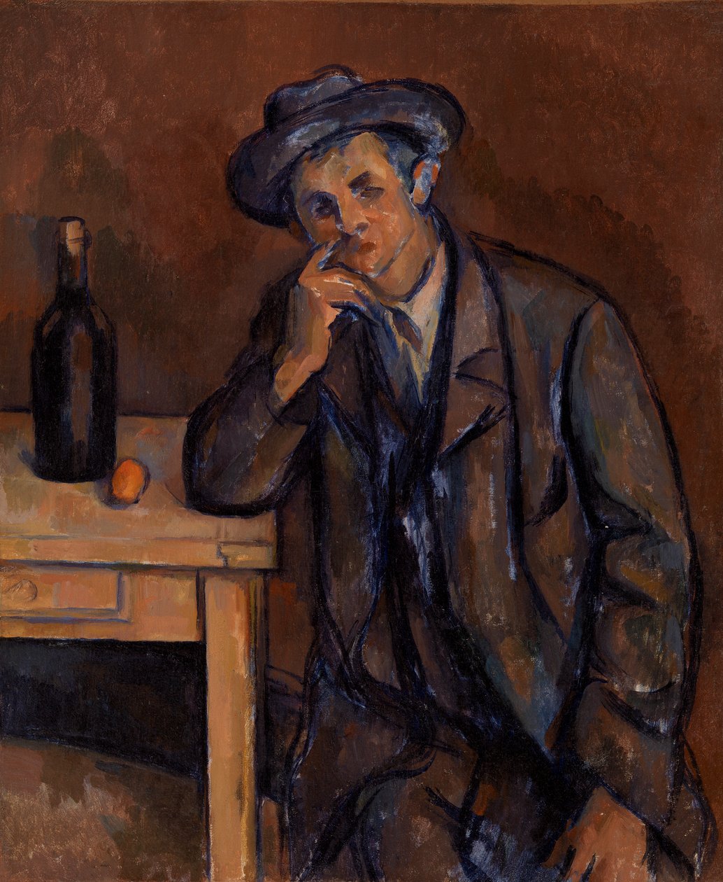 Il bevitore da Paul Cézanne