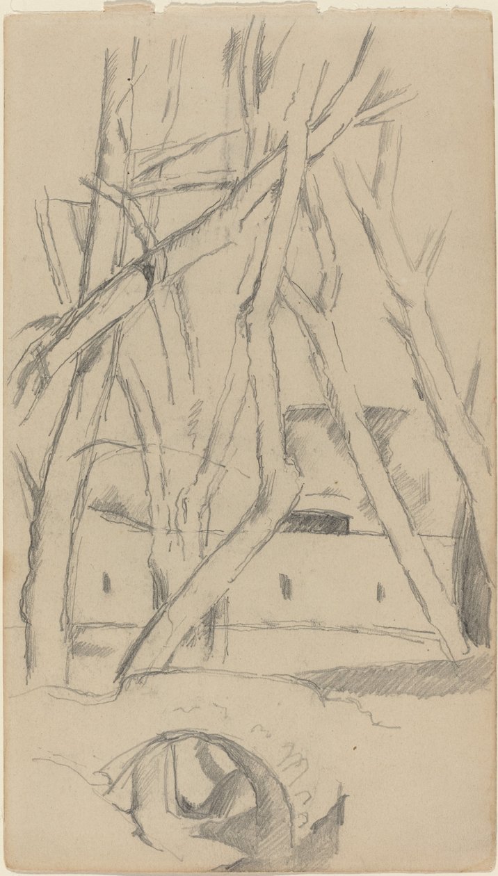 Il piccolo ponte da Paul Cézanne