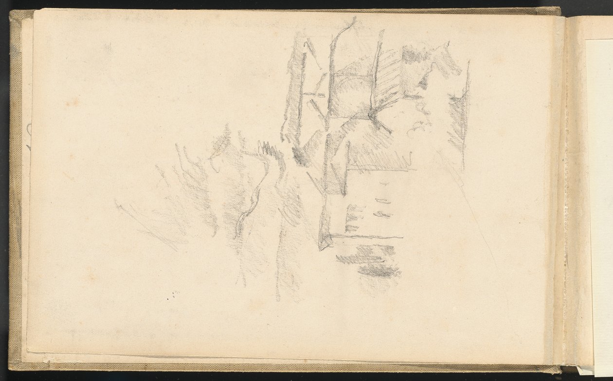 Il mulino del gesso (La Moulin à plâtre) da Paul Cézanne