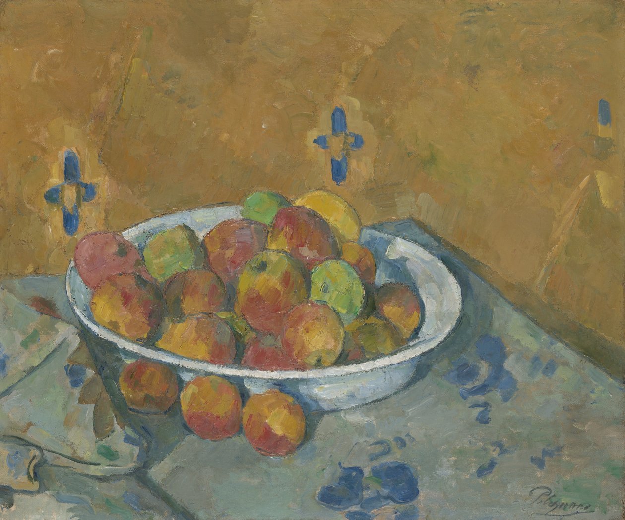 Il piatto di mele da Paul Cézanne