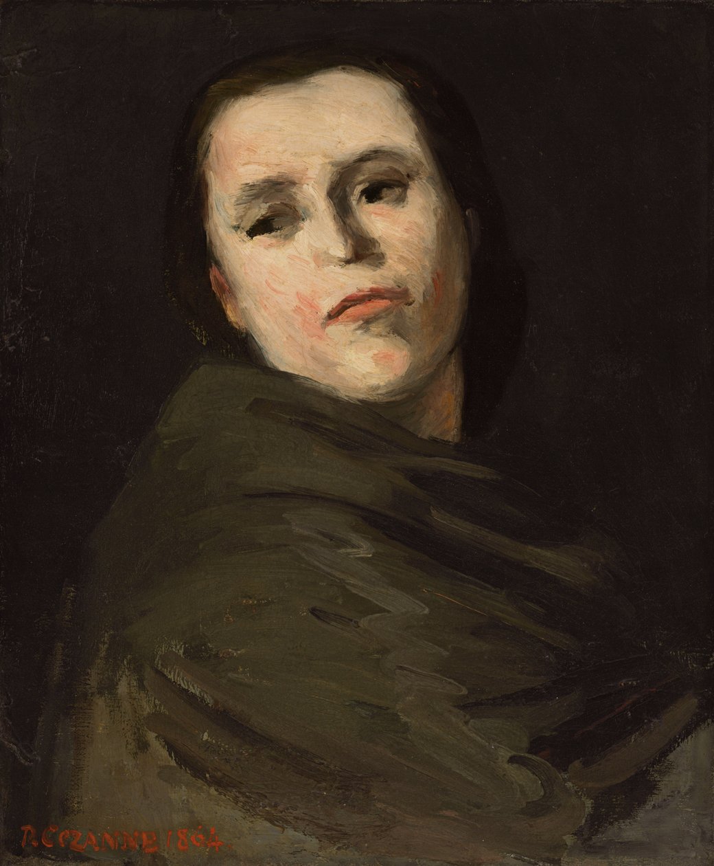 Testa di donna da Paul Cézanne