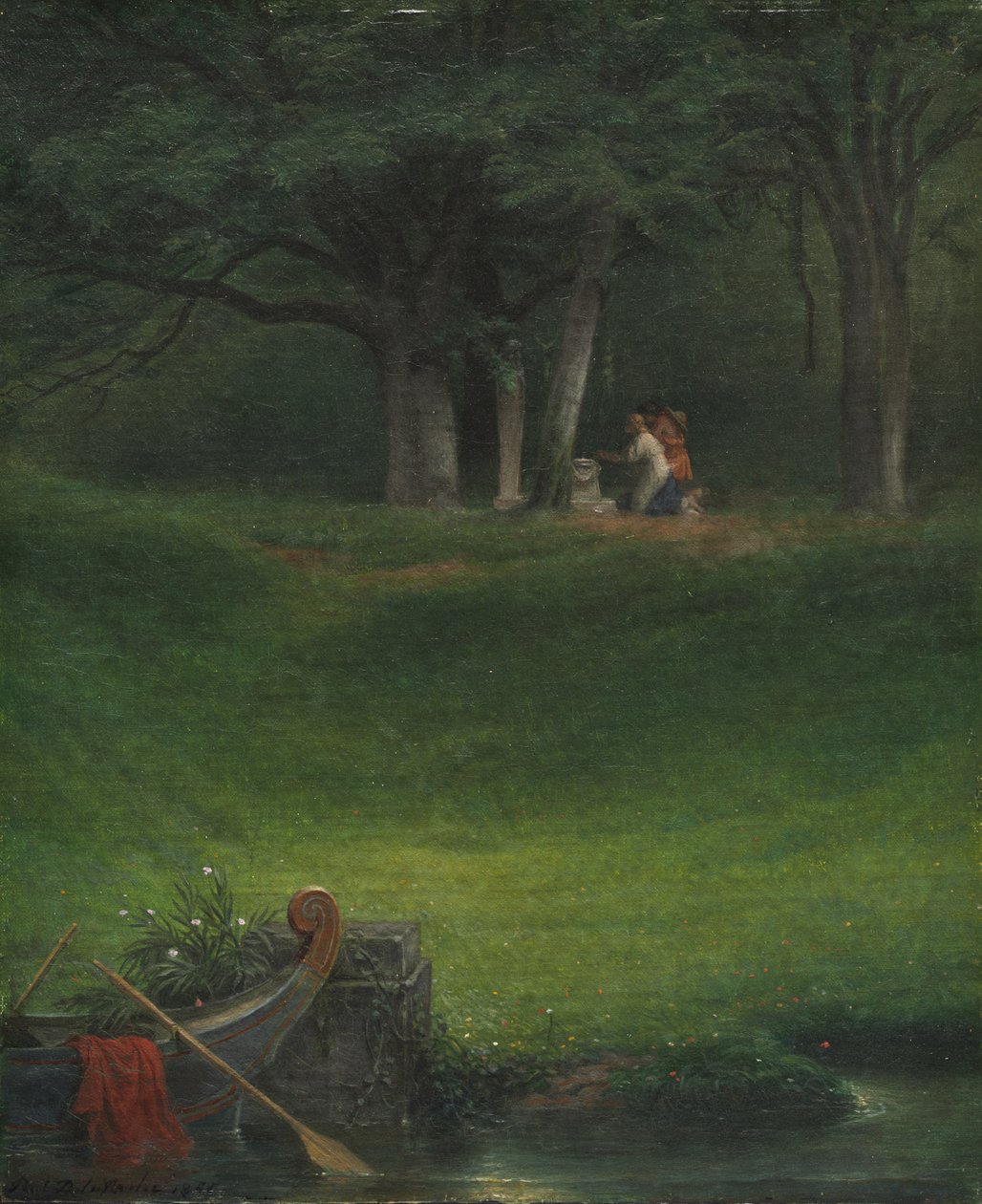 Offerta al dio Pan da Paul Delaroche