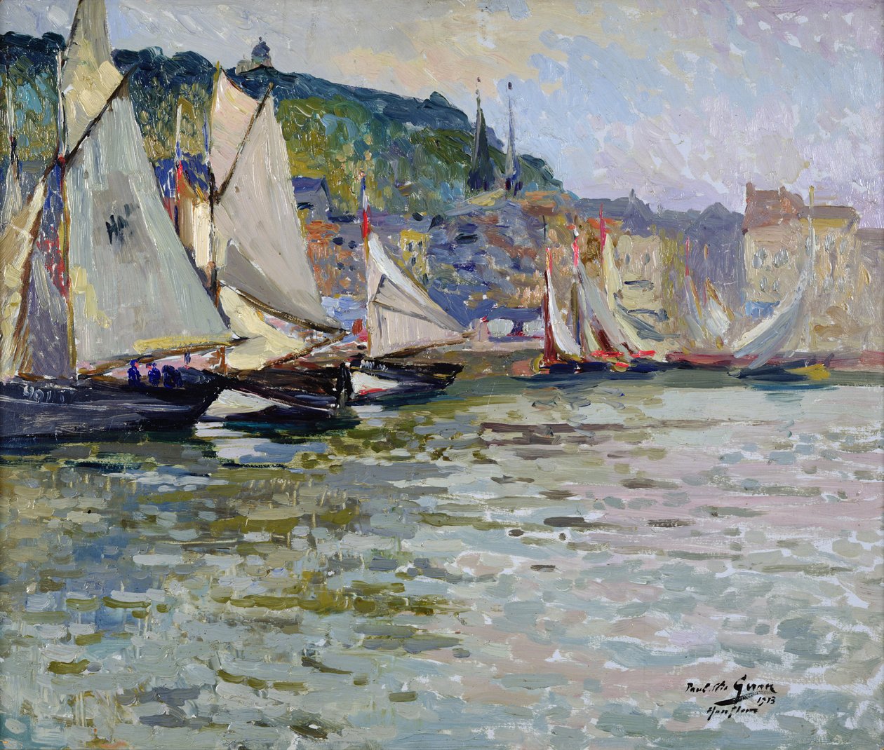 Honfleur da Paul Elie Gernez