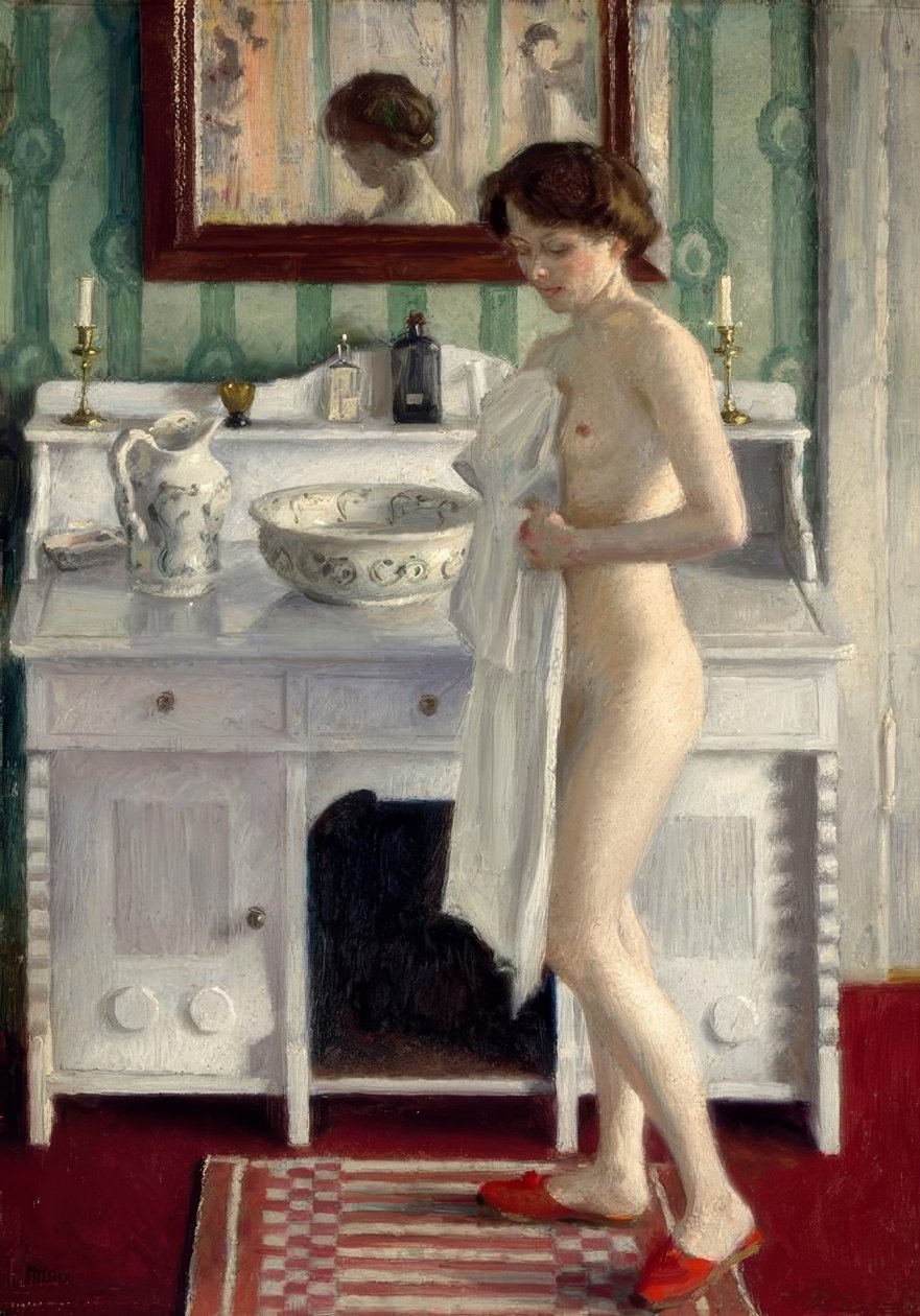 P.Fischer, La toilette del mattino da Paul Fischer