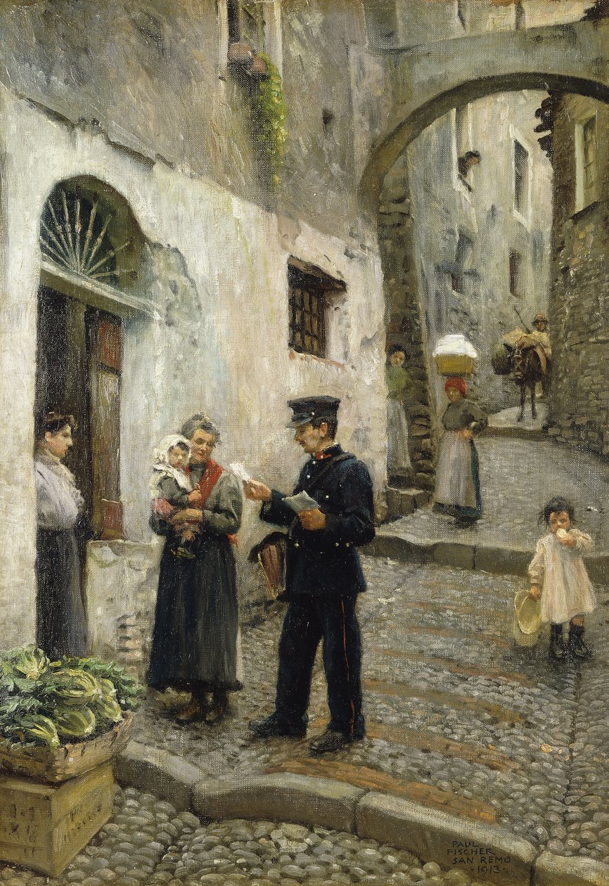 Il mattino, 1913 da Paul Fischer