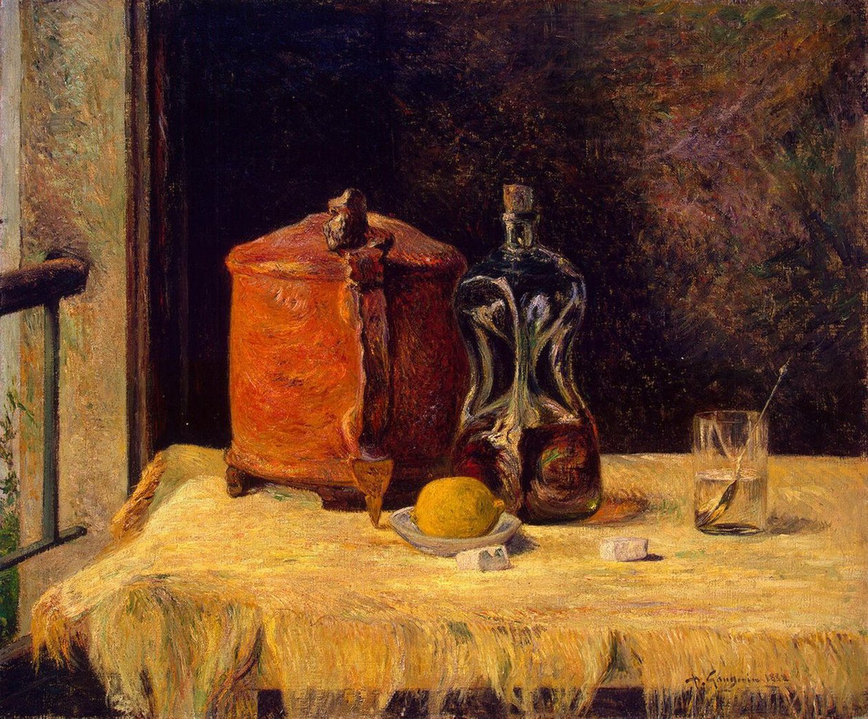 Alla finestra da Paul Gauguin