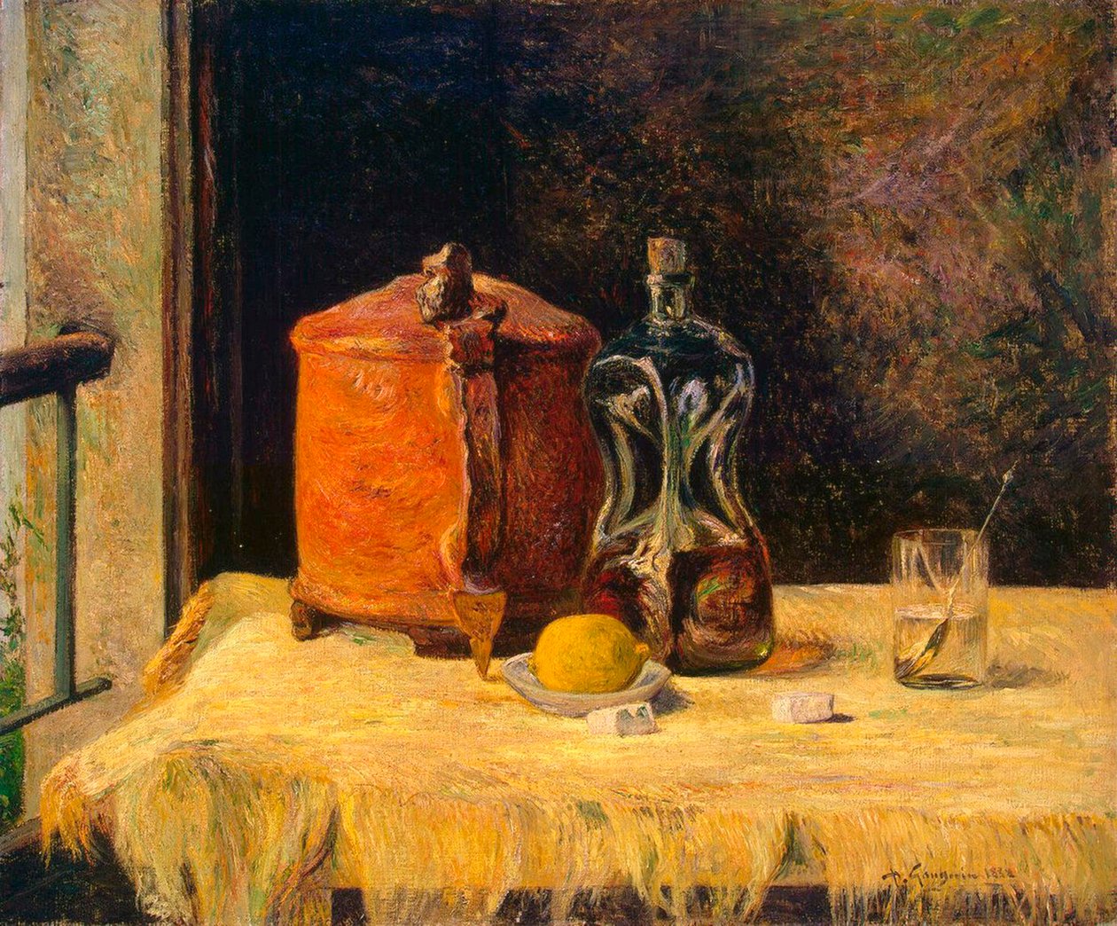 Alla finestra, 1882 da Paul Gauguin