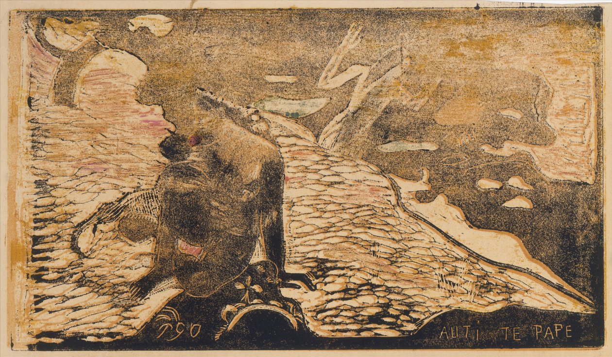 Auti Te Pape da Paul Gauguin